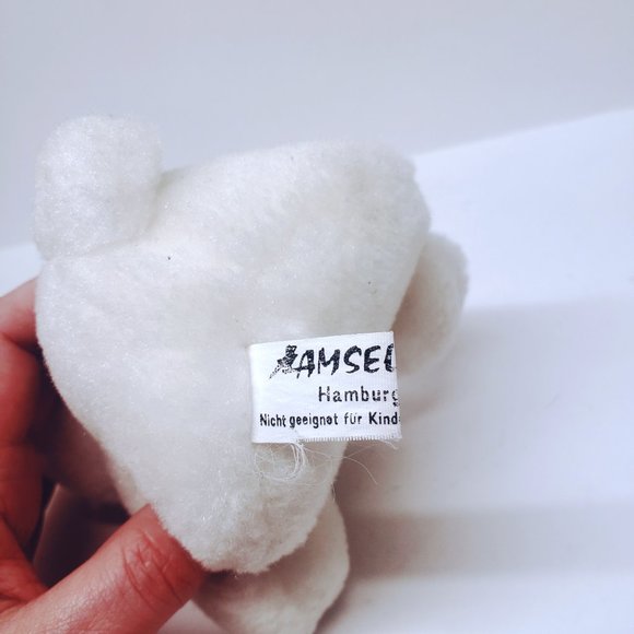 Amsel Plush Dog White Scottish Terrier Westie Stuffed Animal 5" - Picture 8 of 9